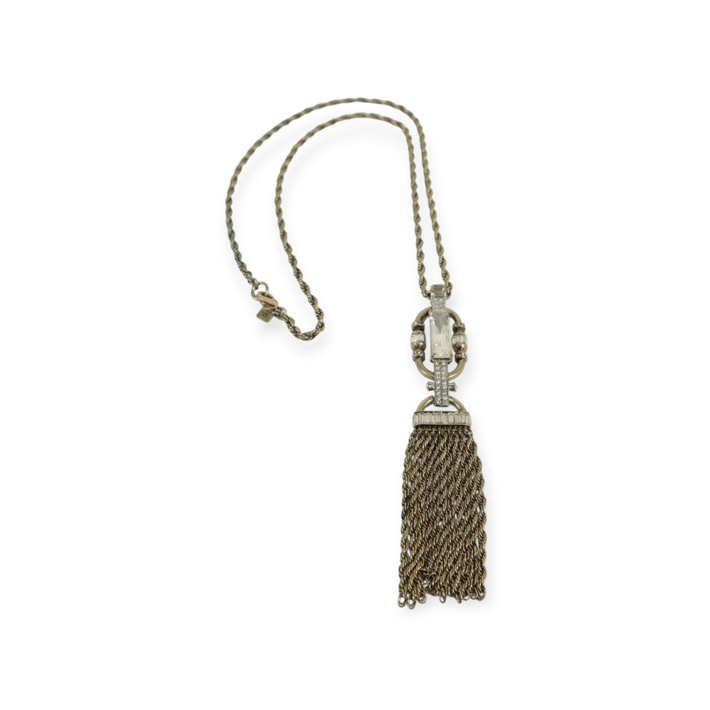 Banana Republic Statement Tassel Necklace - 90's - Picture 4 of 7